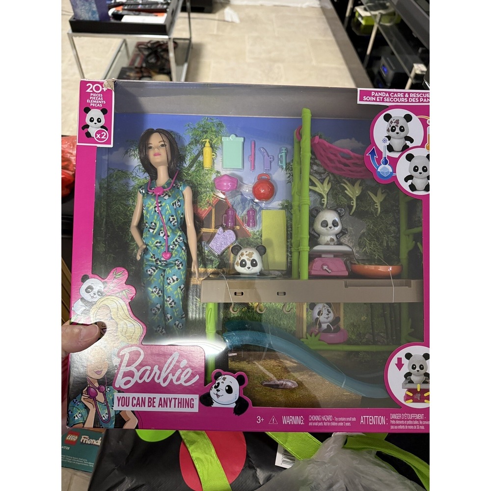 BARBIE doll And Swag And Playset Together